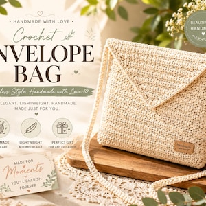 Crochet Envelope Bag Pattern PDF