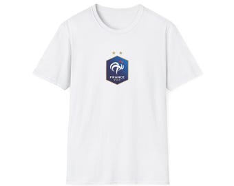 France Football Crest T-Shirt | French Soccer FFF emblem