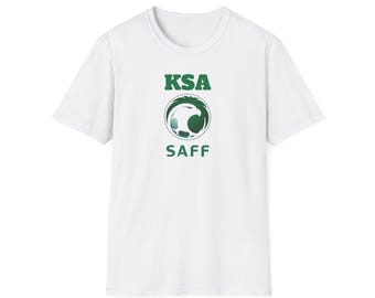 KSA Eagle Globe T-Shirt | Saudi Arabia KSA SAFF Football Soccer Logo