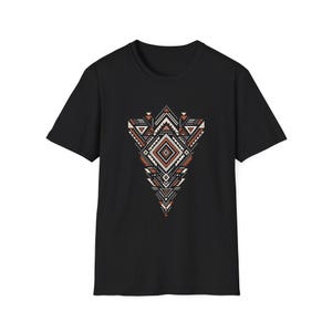 Geometric Tribal Aztec Arrow T-Shirt | Southwestern Pattern