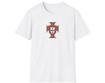 Portuguese Cross Crest T-Shirt | Portugal Shield Emblem Tee