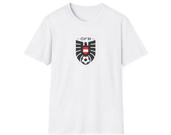 Austrian Football Crest T-Shirt | ÖFB Eagle Soccer Logo Tee