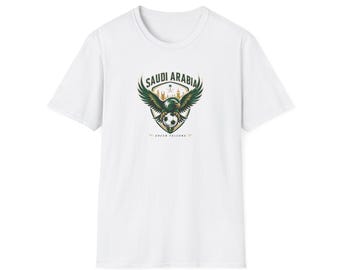 Saudi Arabia Eagle Soccer Shirt | Football Crest T-Shirt