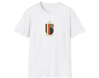 Royal Belgian FA Crest T-Shirt | Belgium Football Badge Tee