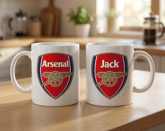 Football Mugs - 4 options - Personalised mug