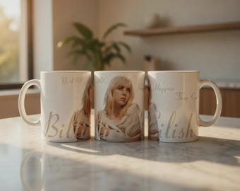 Billie Eilish - 3 options - Personalised mug