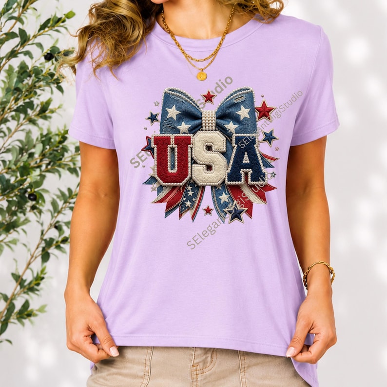 4th of july png Bundle, Patriotic png bundle, usa bow png, Coquette png bundle, Independence Day Sublimation Design, Instant Download image 3