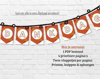 Slinger Dankdag - zelf printen