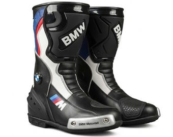 Handmade Black Motorcycle Racing Boots | Men Women Protective Sport Gear