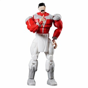 3D Printed Invincible Omni-Man Nolan Articulated Action Figure, Multi-Jointed Viltrumite Posable Collectible Model, Anime Figurine Gift