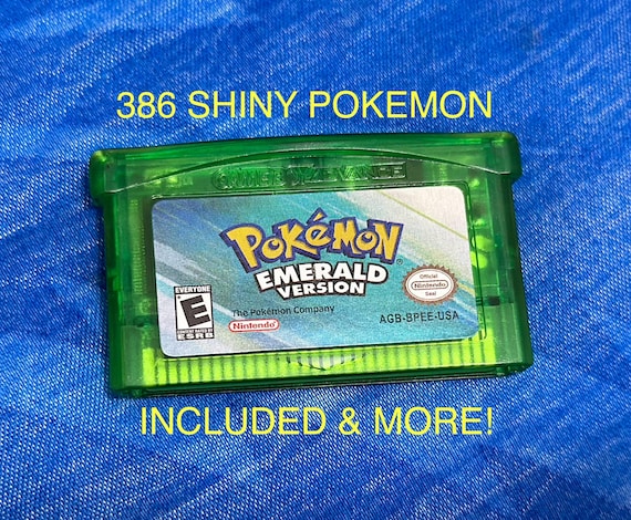 Pokemon Emerald Nintendo Gameboy Advance - Etsy
