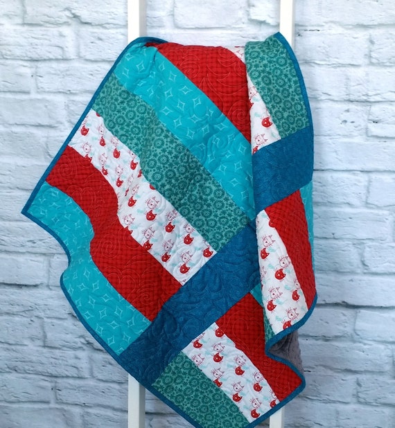 Baby Minky Blanket Stroller Size 29 x 36 in Baby Boy Blanket Modern Minky Blanket Minky Baby Bedding Teal Minky Blanket Car Seat