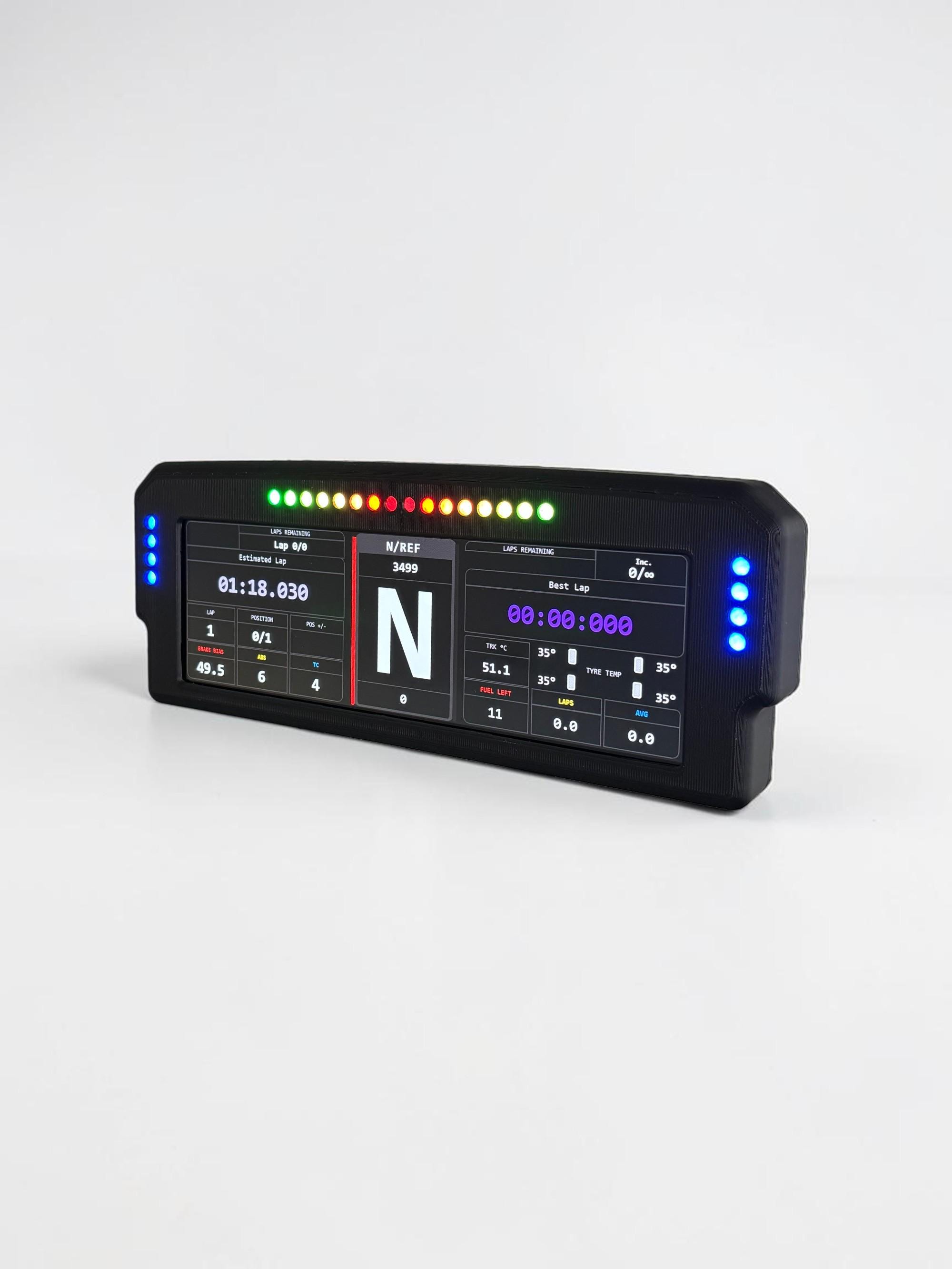 シムレーシング ダッシュボード DT7 7インチタッチモニター 新品未使用品】シムレーシング ダッシュボード DT7 7インチ タッチ