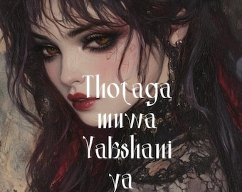 Thotagamuwa Yakshaniya Ebook, Sri Lankan Folklore Horror, Gothic Dark Fantasy (PDF)