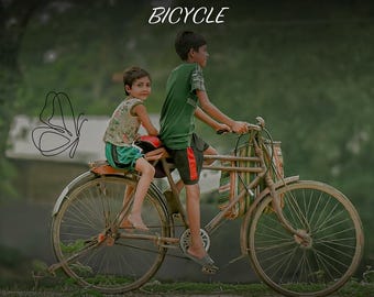 Die glänzend rote Fahrrad-Story, Patience Hard Work Kids Ebook (Digitaler Download)