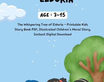 Der flüsternde Baum von Eldoria – Illustriertes Geschichtsbuch (Digitaler Download)