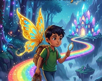 Minki und der Schmetterling mit goldenen Flügeln Kinderbuch (PDF Download)