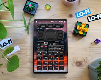 SP404 MKII Skin - Sun Cloud - glanzende vinylsticker, voorgesneden voor Roland SP404 MKII
