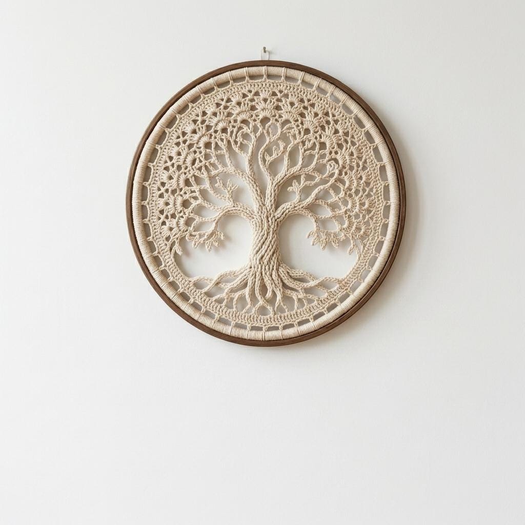 18 Tree of Life Crochet Patterns to Add Meaningful Handmade Style to Your Home and... 13 Tree of Life