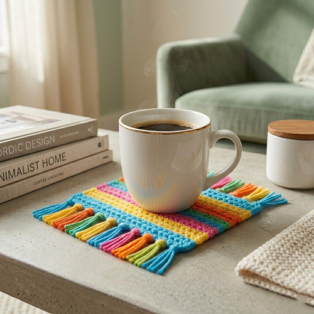 37 Mug Rug Crochet Patterns: Enhance Your Coffee Breaks in Style! 7 Easy Mug Rug