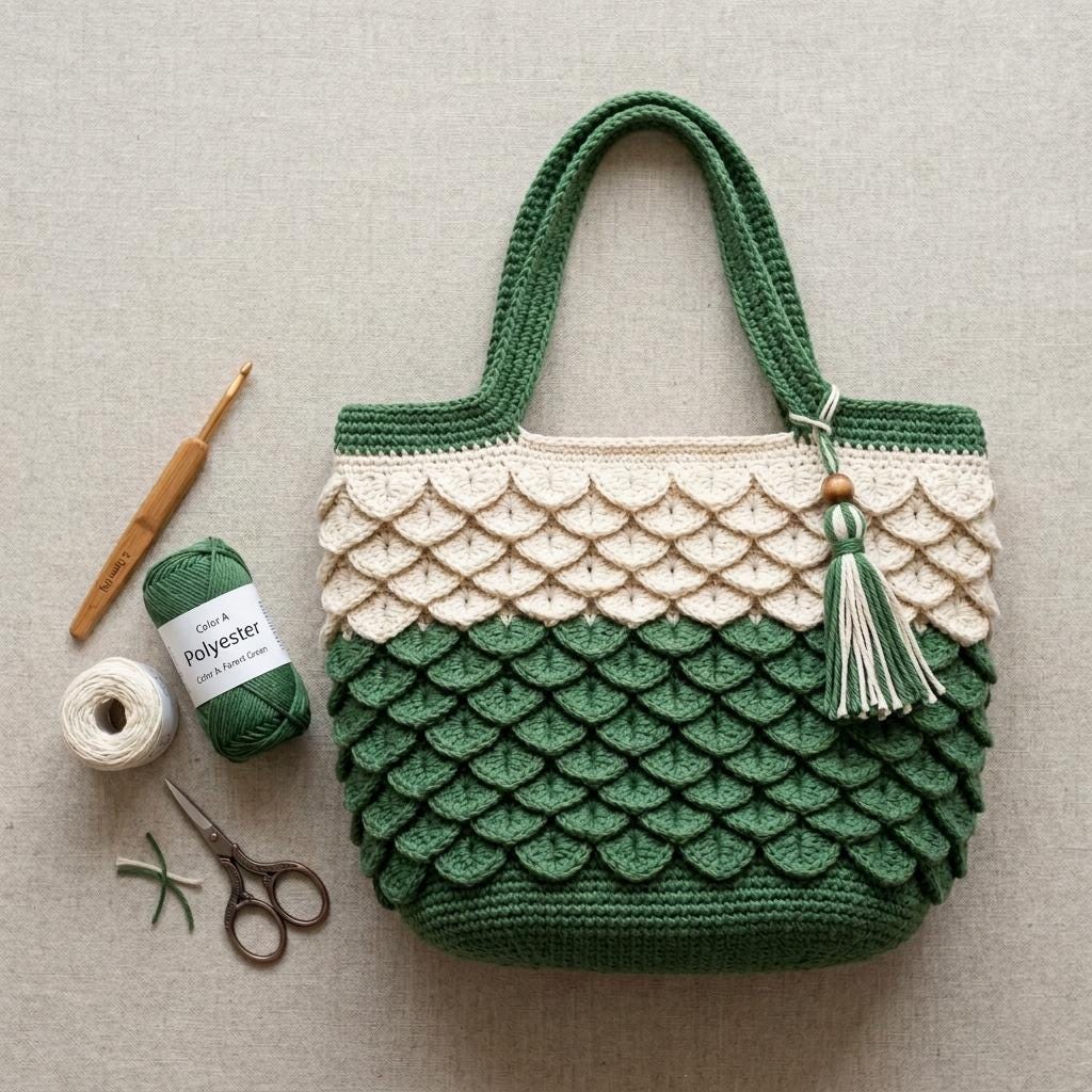 Crocodile stitch bag - Etsy 日本