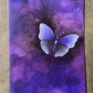 Butterfly Cards-Set of Butterflies-Butterfly Painting-Gardener Gift-Nature Art-Office Decor-Stationery Set-Garden Art-Mothers Day Gift image 3