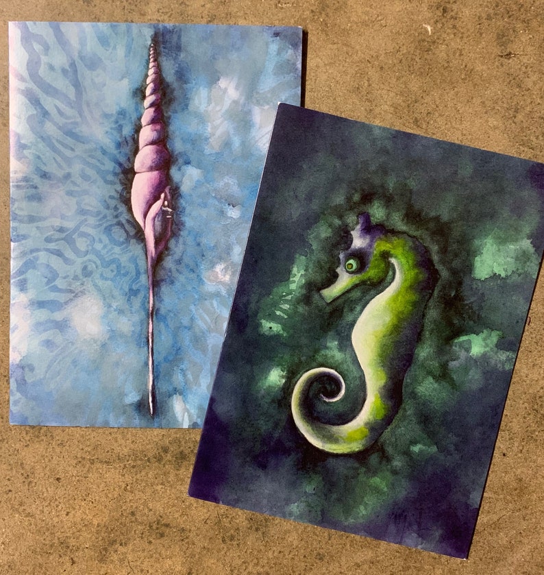 Magical Surrealism Notecard Set of 8 Rachel Tribble Art image 0