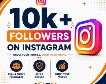 Pacchetto Crescita Instagram / Potenziamento reale e attivo della crescita sui social / Consegna rapida per profili di creator e aziende
