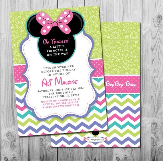free printable purple baby shower invitations