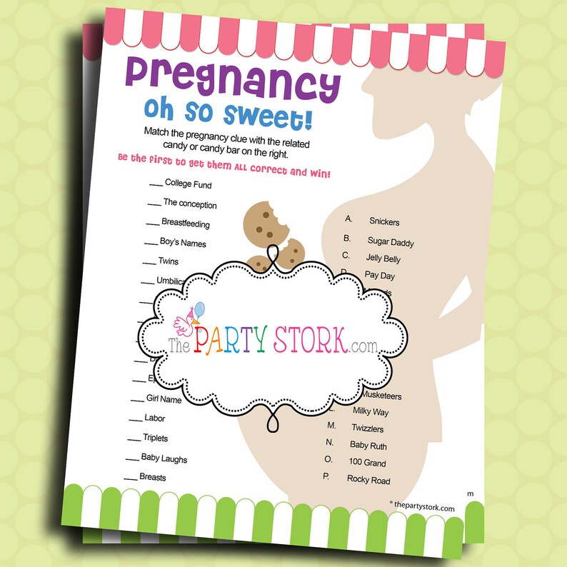 Little one Shower Sweet Bar Recreation: Being pregnant Oh Therefore Cute Printable, Obtain Already photograph about Printable Baby Shower Candy Bar Game With Answers identified as Kid Shower Sweet Bar Sport: Being pregnant Oh Therefore Cute Printable, Obtain Previously