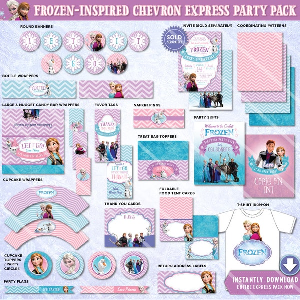 Frozen Party Ideas - Etsy