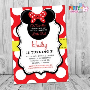Minnie Mouse 3rd Birthday Invitation Minnie Mouse Birthday Etsy Minnie Mouse 3rd Birthday Invitation Minnie Mouse Birthday Etsy