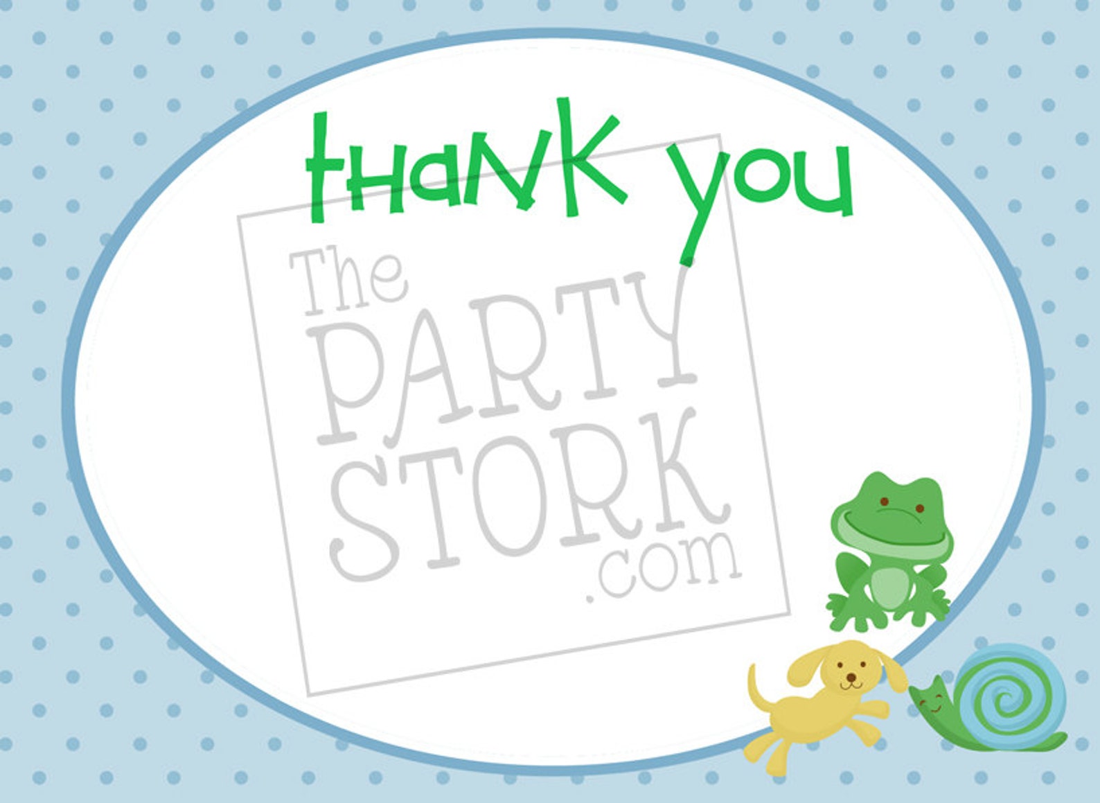 Frogs Snails and Puppy Dog Tails Baby Shower Invitation Etsy