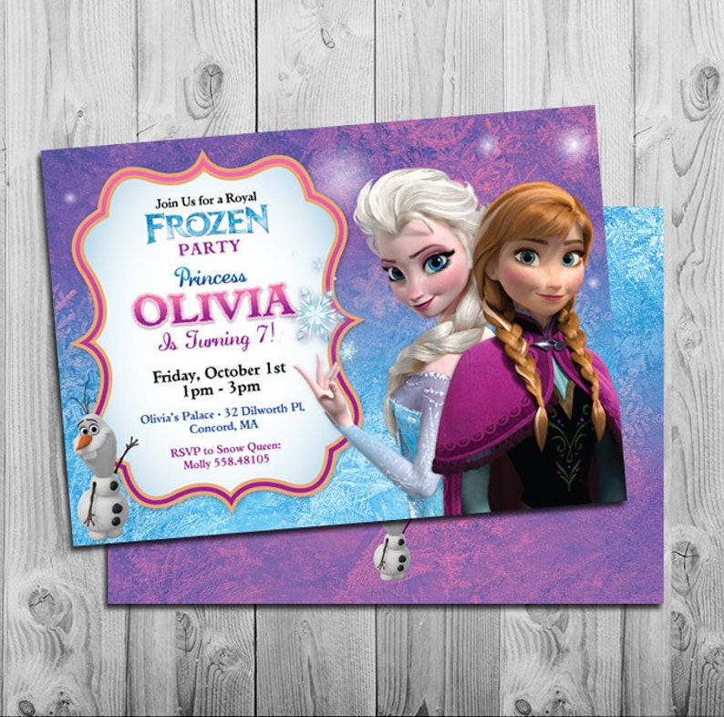 Frozen Birthday Invitation Printable Frozen Birthday Get together Invites Crimson Blue Crimson Custom-made Anna, Elsa, Olaf Totally free Back again image relating to Printable Frozen Birthday Invitations identify Frozen Birthday Invitation Printable Frozen Birthday Bash Invites Pink Blue Purple Tailored Anna, Elsa, Olaf Free of charge Again