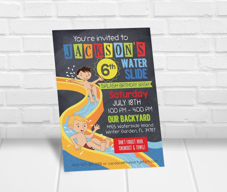 water-slide-party-invitation-printable-birthday-invite-for-etsy