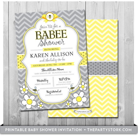 bee baby shower invitation printable mommy to bee invitations free
