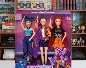 Kpop Demon Hunters Dolls Set Action figure Gift for Kids