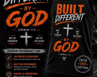 Built Different by God Tank