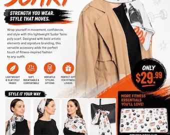 Fit Poly Scarf