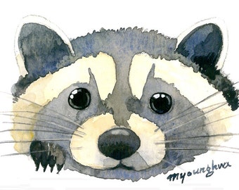 ACEO Limited Edition - The world's cutest Bandit