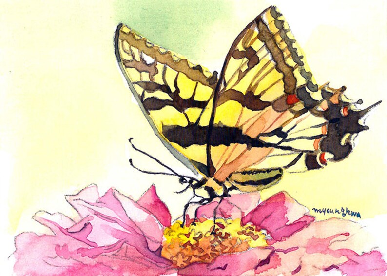 ACEO Limited Edition Butterfly