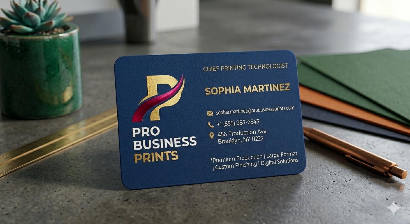 Business Cards: Custom Logo Design , Matte or Glossy Finish