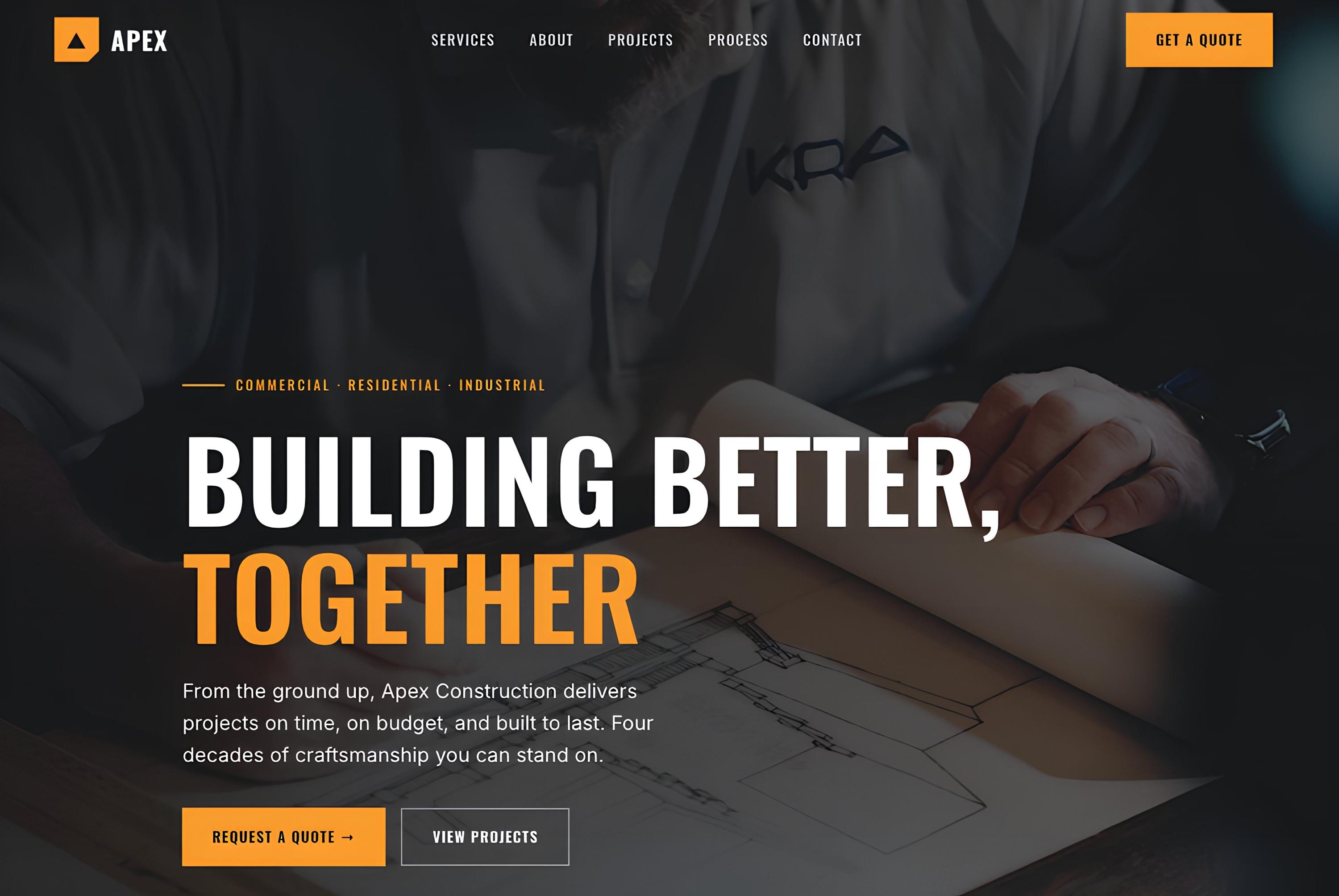 Elegant Modern Company Website Template: Responsive Cafe Design Cus...