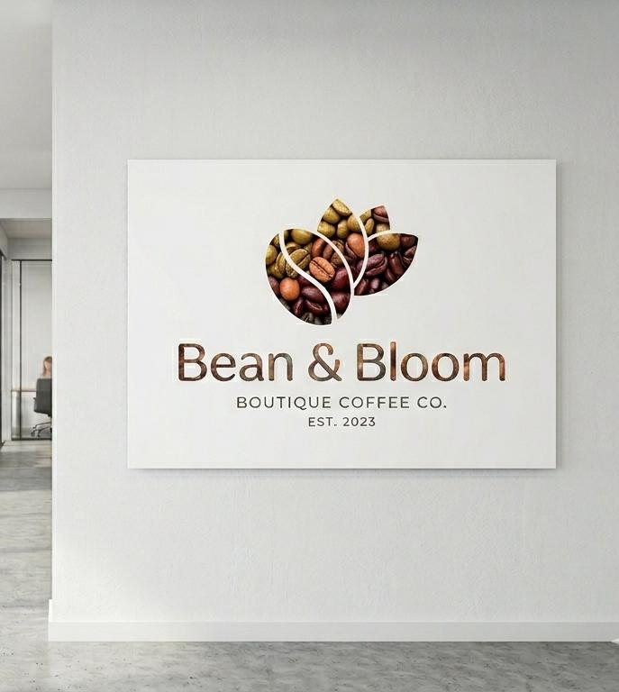 Custom PVC Business Sign, Company Logo Wall Decor, Indoor Outdoor B...