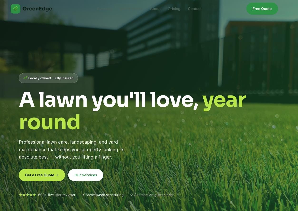 Company Website Template,, Sleek Design (Responsive) Custom Coded -...