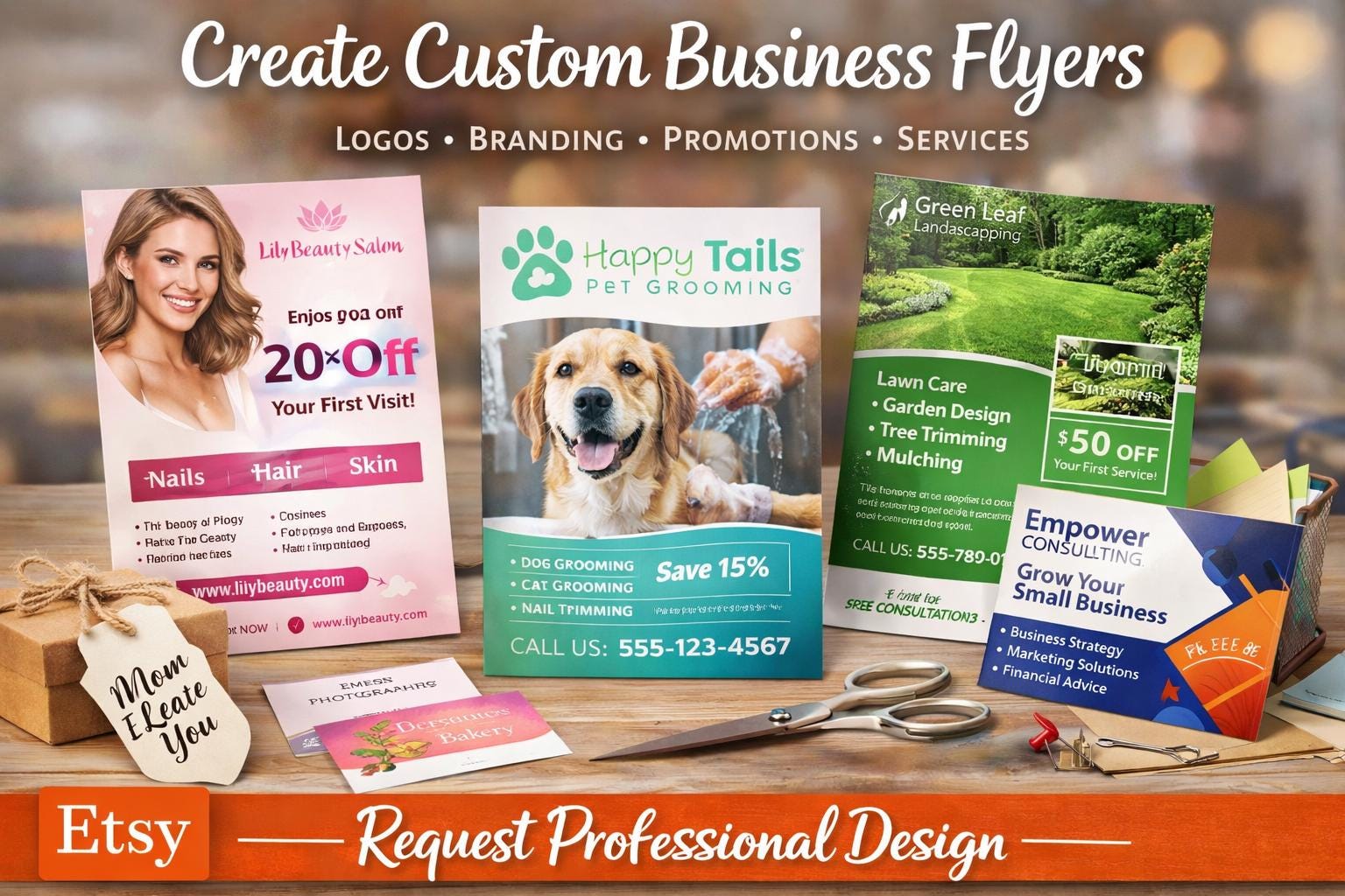 Custom Business Flyers Printing & Design | Full Color Marketing Fly...