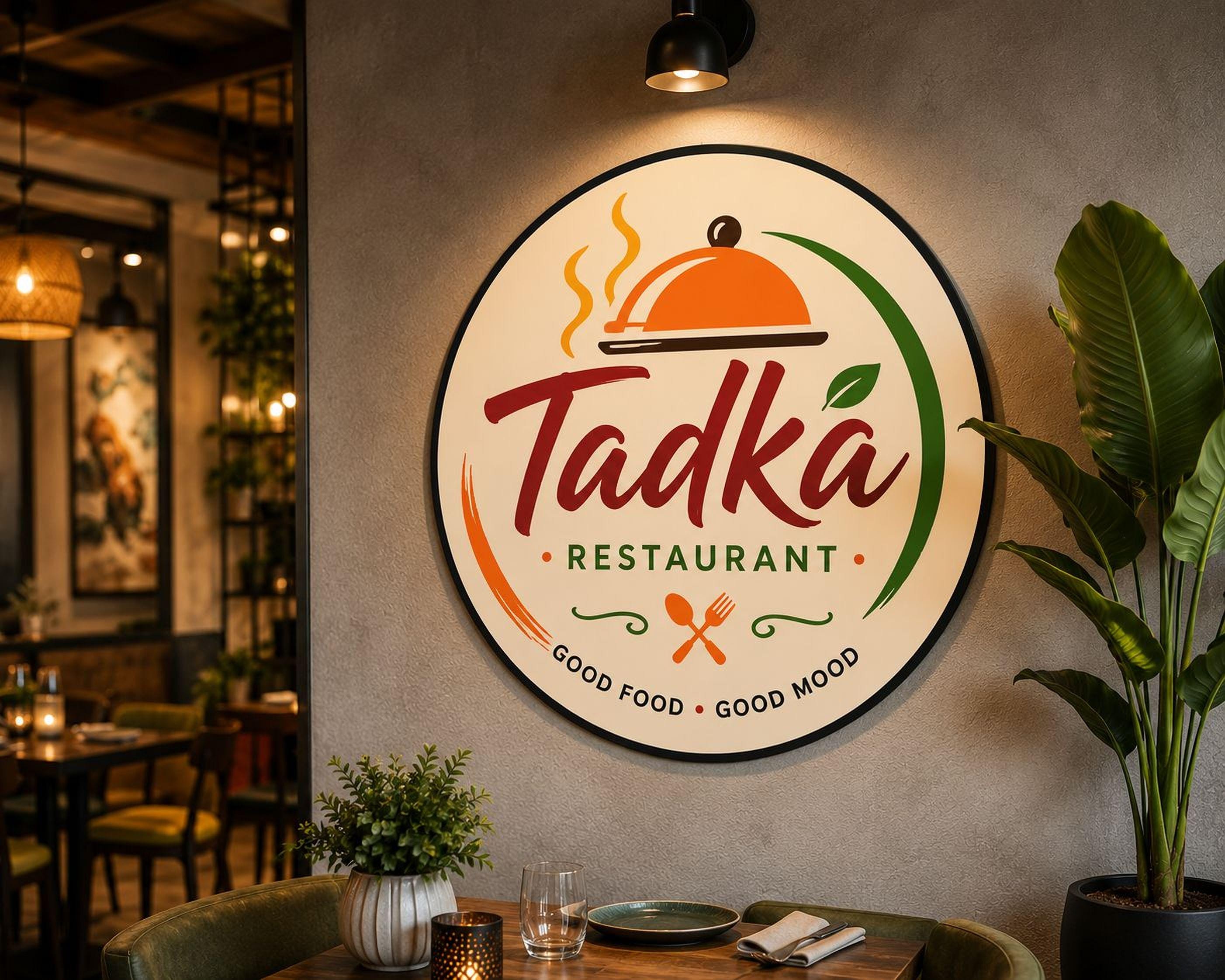 Custom Restaurant Sign: Lightweight PVC Business Logo (Indoor/Outdoor)