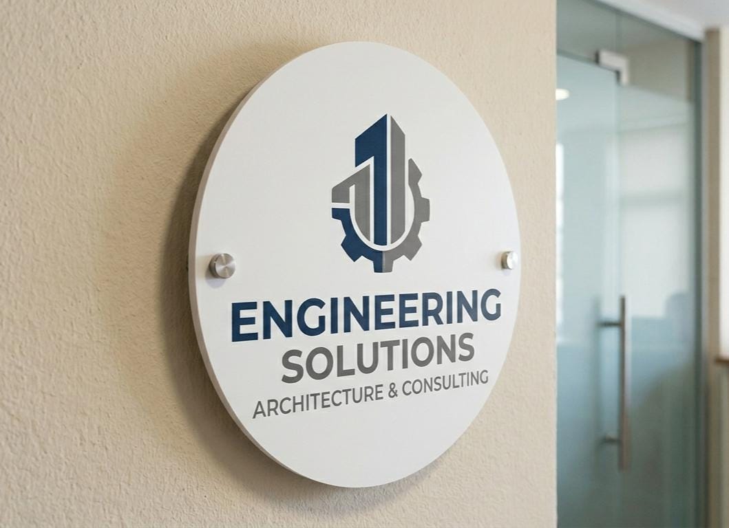 Custom PVC Business Logo Sign, Lightweight Indoor Outdoor Branding ...