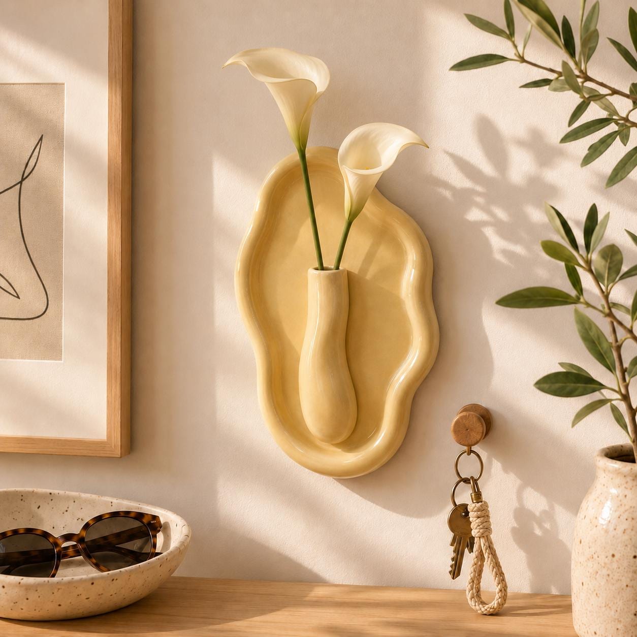 Ceramic wall hanging - Etsy 日本
