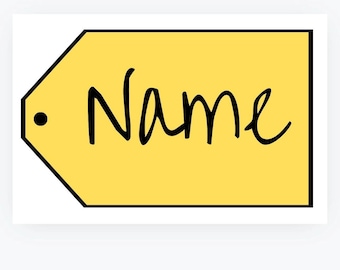 Price is Right-inspired Name Tag, Game Show Contestant costume